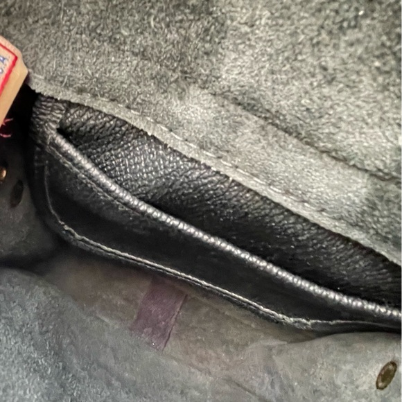 Dooney & Bourke AWL leather Pocket Binoculars mini Equestrian crossbody Bag P124 - Picture 15 of 16